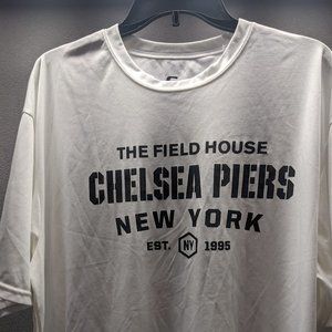 C2 Sport Chelsea Piers Field House Tee Shirt White Mens XL #CPNYSOCCER